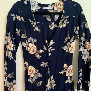 Flynn Skye Blue floral maxi dress